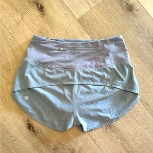 Lululemon high rise speed up short